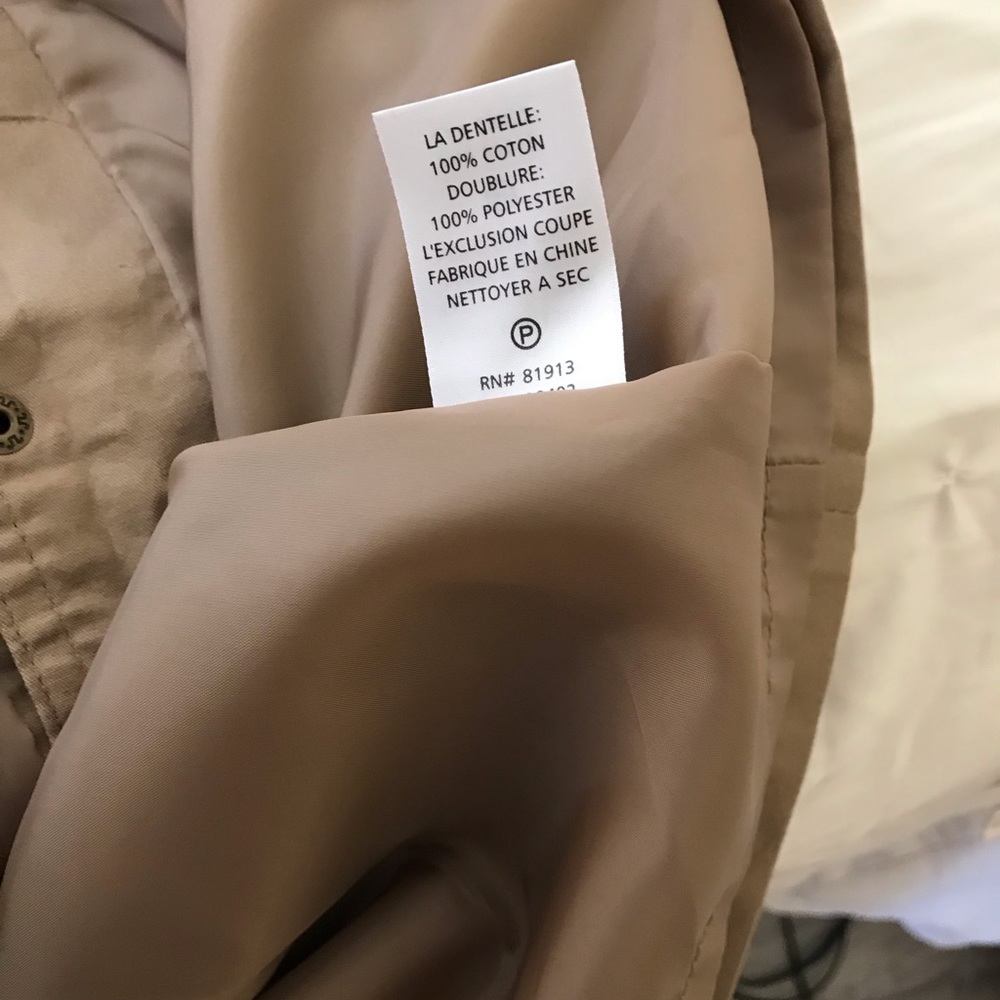 Plenty By Tracy Reese Women Brown Casual Skirt No Belt Khaki Style Cotton Size 8 - Picture 7 of 9